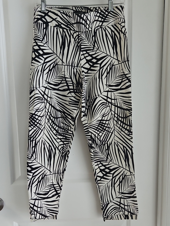 estelle and finn Pants - Women's Black & White Straight Leg Pants